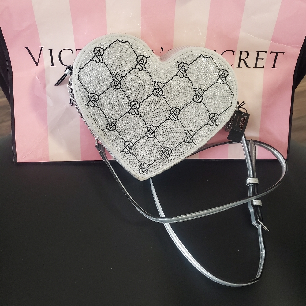 Victoria's Secret Heart Crossbody Bag NWT